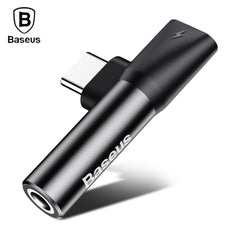 Baseus L41 Type-C Port + 3.5MM Audio Female Connector Mini Adapter