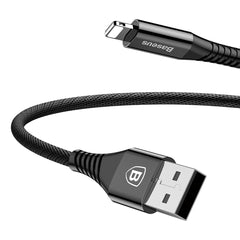 Cargador portátil Baseus 2 en 1 con cable de 8 pines, 2,4 A y 1,2 m 