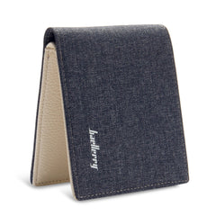 Baellerry Slim Coin Money Card Holder Canvas Pocket Men Wallet