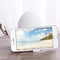 Luz nocturna con carga USB, 5 V, temporizador, soporte para teléfono, lámpara de inducción RGBW 