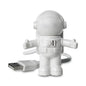 Night Light Spaceman Metal Hose USB 5V Eye Protection Lamp