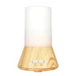 Humidificateur d'air Bluetooth à grain de bois avec lumière 