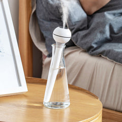 Mini humidificateur portable à piles, baguette magique, pour la maison, eau minérale, silencieux, pour chambre à coucher, machine d'aromathérapie 