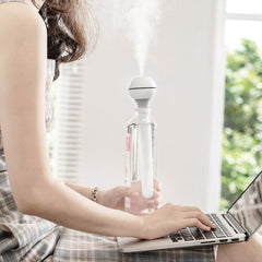 Mini humidificateur portable à piles, baguette magique, pour la maison, eau minérale, silencieux, pour chambre à coucher, machine d'aromathérapie 