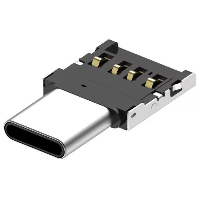 Mini Universal Android Mobile Phone Tablet Micro-USB / Type-C to USB OTG Adapter U Disk Connector