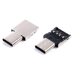 Mini Universal Android Mobile Phone Tablet Micro-USB / Type-C to USB OTG Adapter U Disk Connector