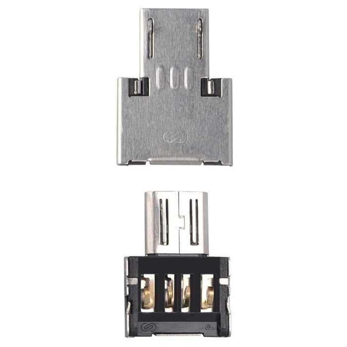 Mini Universal Android Mobile Phone Tablet Micro-USB / Type-C to USB OTG Adapter U Disk Connector