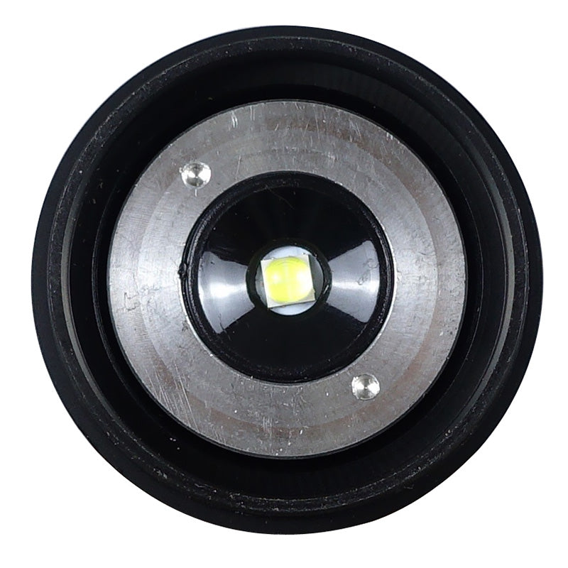 P50 Strong Photoelectric Display High Power Lamp Telescopic Zoom Waterproof LED USB Flashlight 