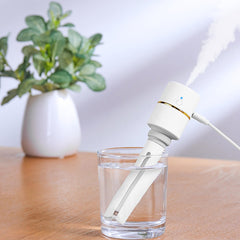 Humidificador portátil pequeño con nebulizador recargable por USB 