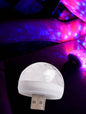 Semisphere Shape Sound Control Colorful USB Car Light