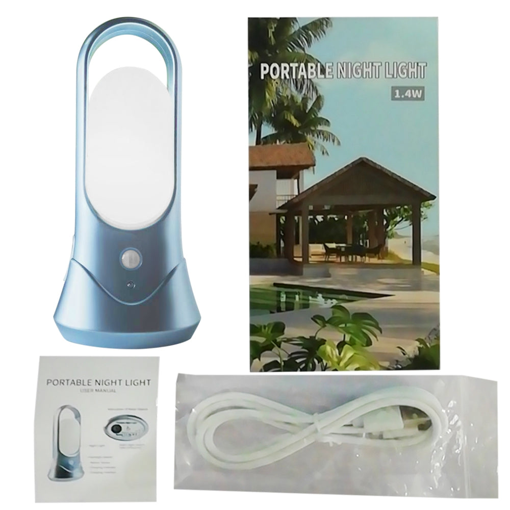 YS - 201951 USB Rechargeable Lamp Human Body Infrared Sensor + Light Control 