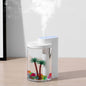 Humidificador con carga USB, atomizador de aire doméstico, luz nocturna para oficina, escritorio y coche. 