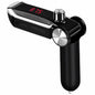 Lecteur MP3 Bluetooth pour voiture BBL02, transmetteur FM sans fil, chargeur USB 