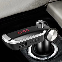 Lecteur MP3 Bluetooth pour voiture BBL02, transmetteur FM sans fil, chargeur USB 