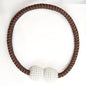 2pcs Delicate Magnetic Curtain Tiebacks With Small Faux Pearl, For Bedroom Living Room Home Decor