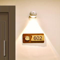 Magnetic LED Human Sensor Light for Wardrobes, Cabinets, Door Plates, Wall Lamps, Exterior Wall Lights