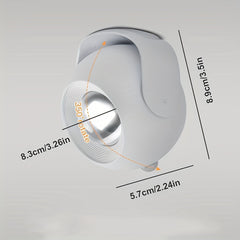 Magnetic LED Human Sensor Light for Wardrobes, Cabinets, Door Plates, Wall Lamps, Exterior Wall Lights