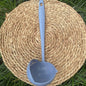 1pc High-Quality 2-in-1 Soup & Strainer Spoon - Long Handle, Wheat Straw Plastic, Perfect for Hot Pot & Soups, Food-Safe Kitchen Utensil, Soup Spoon
