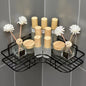 Corner Shower Rack - Rust-Resistant, Wall-Mounted Bathroom Storage Shelf, Suitable For Storing Shampoo, Toner, And Cosmetics.