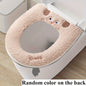 Lambswool thickened universal toilet seat cover