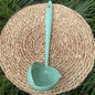 1pc High-Quality 2-in-1 Soup & Strainer Spoon - Long Handle, Wheat Straw Plastic, Perfect for Hot Pot & Soups, Food-Safe Kitchen Utensil, Soup Spoon