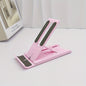 Portable Desktop Phone Stand - Foldable & Easy to Store - 6 Adjustable Viewing Angles - Universal Smartphone Holder