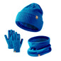 Children's hats autumn and winter outdoor warm knitted hats girls fleece ear protectors boys pullover hat