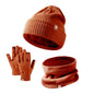Children's hats autumn and winter outdoor warm knitted hats girls fleece ear protectors boys pullover hat