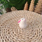 Handmade wooden engraving and painting cute cartoon ornaments