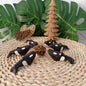 Handmade wooden engraving and painting cute cartoon ornaments