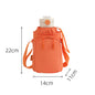 Outside travel cup cover with mobile phone bag, leisure sports water cup bag. Leisure water cup messenger bag