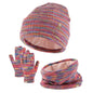 Children's hats autumn and winter outdoor warm knitted hats girls fleece ear protectors boys pullover hat