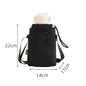 Outside travel cup cover with mobile phone bag, leisure sports water cup bag. Leisure water cup messenger bag