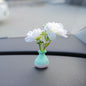 Mini simulation creative vase handicraft ornament, micro landscape ornament, center console car interior jewelry