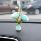 Mini simulation creative vase handicraft ornament, micro landscape ornament, center console car interior jewelry