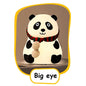 Cute Panda Night Light Silicone Nursery Sleeping Lamp Touch Control Nightlights USB Rechargeable Table Lamp for Baby Child