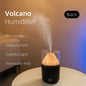 USB Simulation Flame Humidifier with Atmosphere Light Car Fragrance Diffuser Large Mist Maker Home Use Aromatherapy Machine