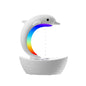 Multifunctional Dolphin Anti Gravity Air Humidifier Bluetooth Speaker Table Lamp Night Lights RGB Office Bedroom White Noise
