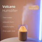 USB Simulation Flame Humidifier with Atmosphere Light Car Fragrance Diffuser Large Mist Maker Home Use Aromatherapy Machine