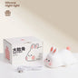 Cute Rabbit Silicone Pat Lamp Touch Sensor Soft Light Bedside Night Light Childern Kid Sleep Accompany Light For Decoration Gift