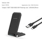 3-in-1 Foldable Desktop Wireless Charger, Simultaneous Wireless Charging for Phones