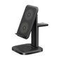 3-in-1 Foldable Desktop Wireless Charger with Adjustable Phone Charging Angle