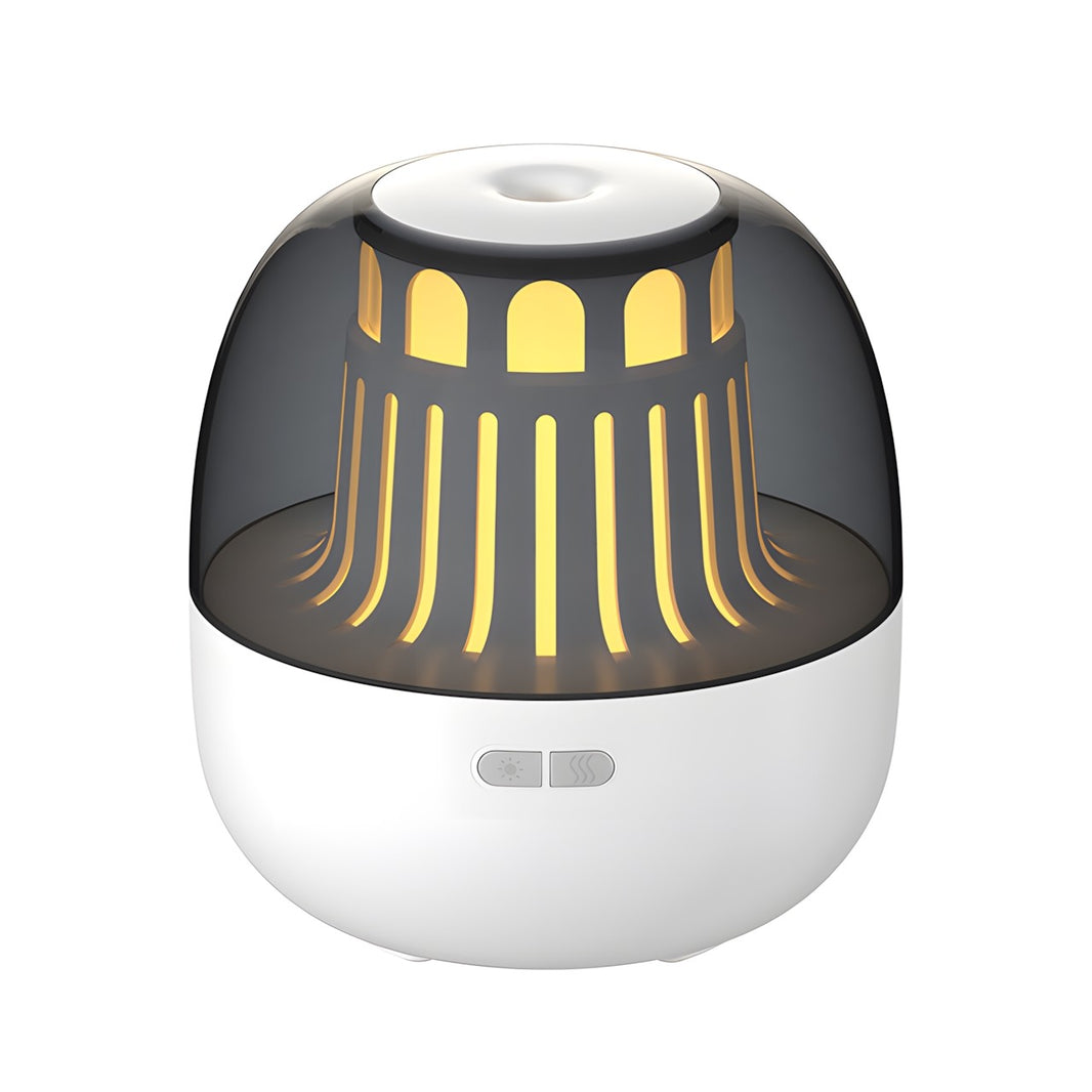 200ml Ultrasonic Cool Mist Air Humidifier - Silent Operation for Indoor, Car, Office Use - Ambient Night Light