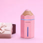 230ML Pencil Shape Ultrasonic Cool Mist Air Humidifier - Silent for Indoor, Car, Office Use - USB Aromatherapy Essential Oil Diffuser with Ambient Night Light
