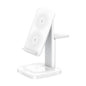 3-in-1 Foldable Desktop Wireless Charger with Adjustable Phone Charging Angle