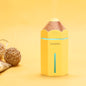 230ML Pencil Shape Ultrasonic Cool Mist Air Humidifier - Silent for Indoor, Car, Office Use - USB Aromatherapy Essential Oil Diffuser with Ambient Night Light