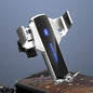 Multifunctional 15W Magnetic Fast Wireless Car Charger Mount - Automatic Clamping
