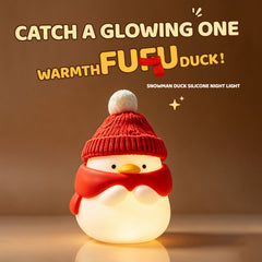 Snowman duck night light main image 1