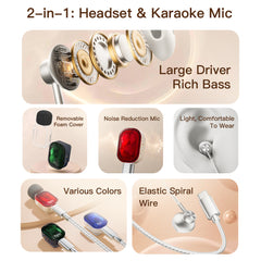 P300 karaoke earphones main image 2