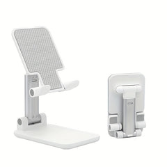 Adjustable Height Phone Stand - Universal ABS Material Holder - Compatible with All Smartphone Models